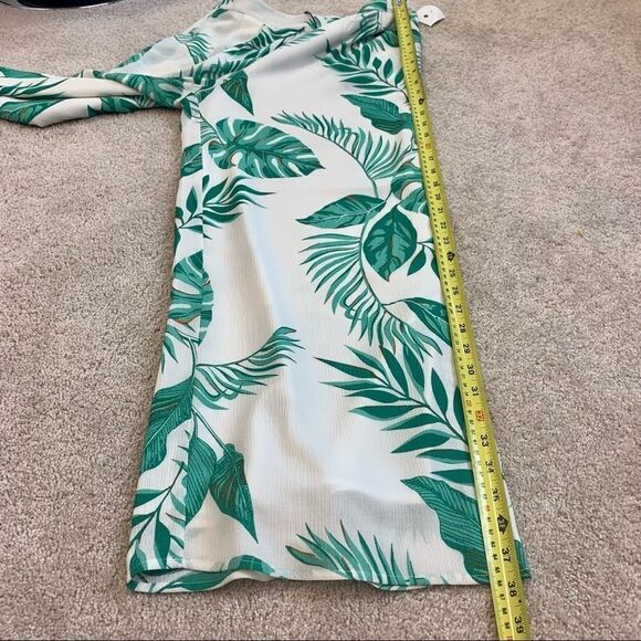 J.O.A. New with tag Printed Ivory green Wide - Picture 14 of 16